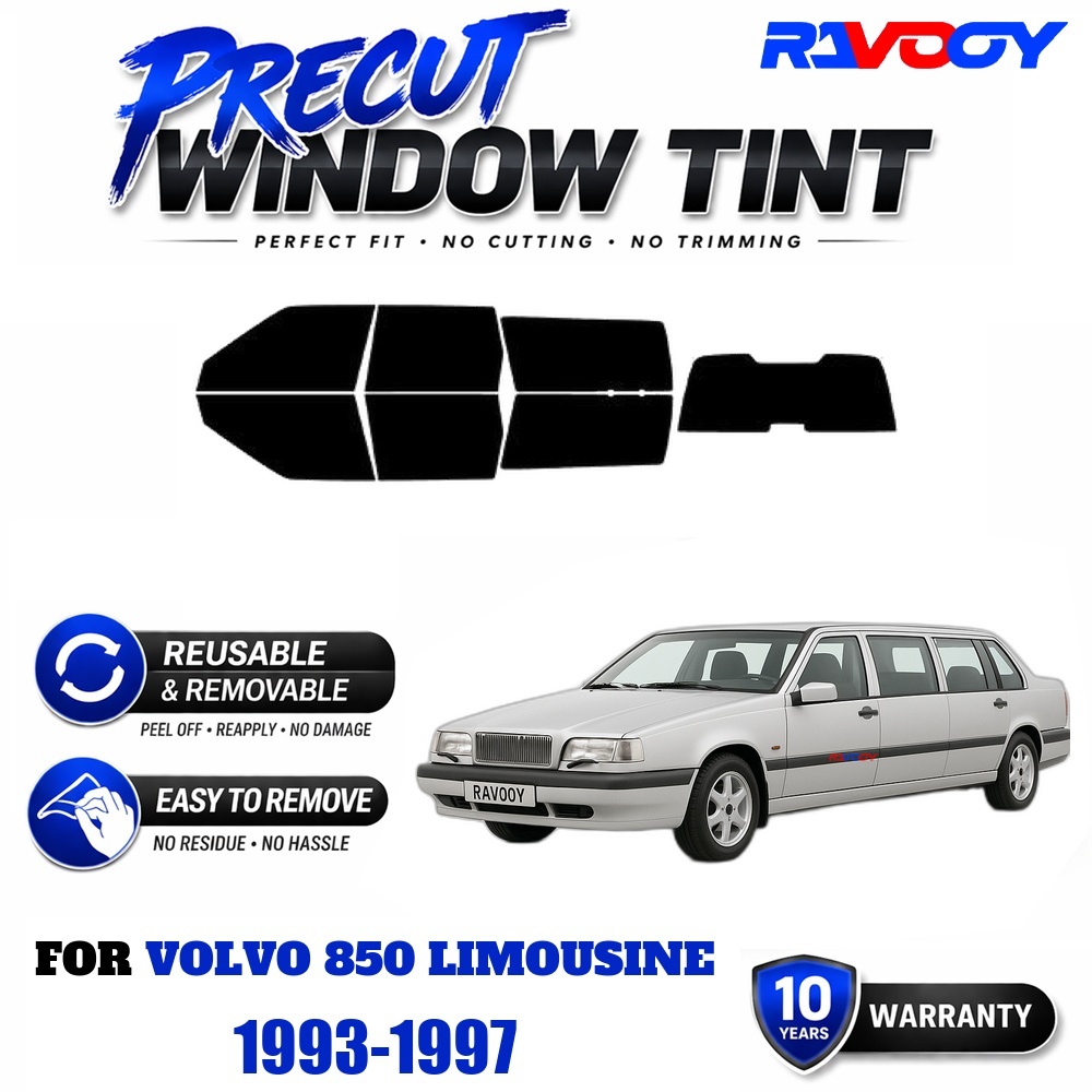 Air Bubble Remover - RAVOOY Vorgeschnittene Fensterfolie, Wiederverwendbare Abnehmbare EPU-Folie,