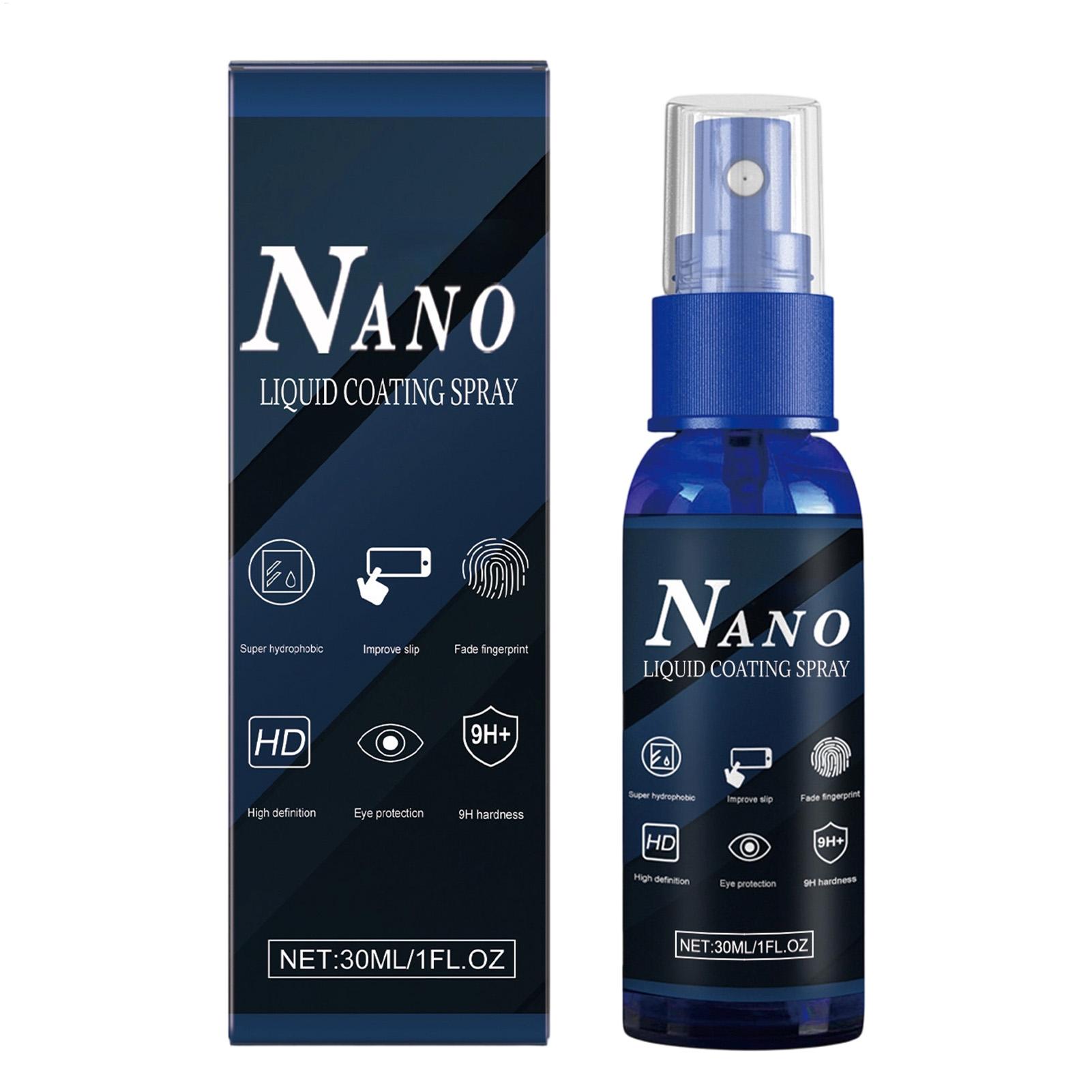 Oleophobic Coating Spray - 30ml Oleophobe Beschichtungsflüssigkeit, Hydrophobe Anti-Fingerabdruck Displayschutz