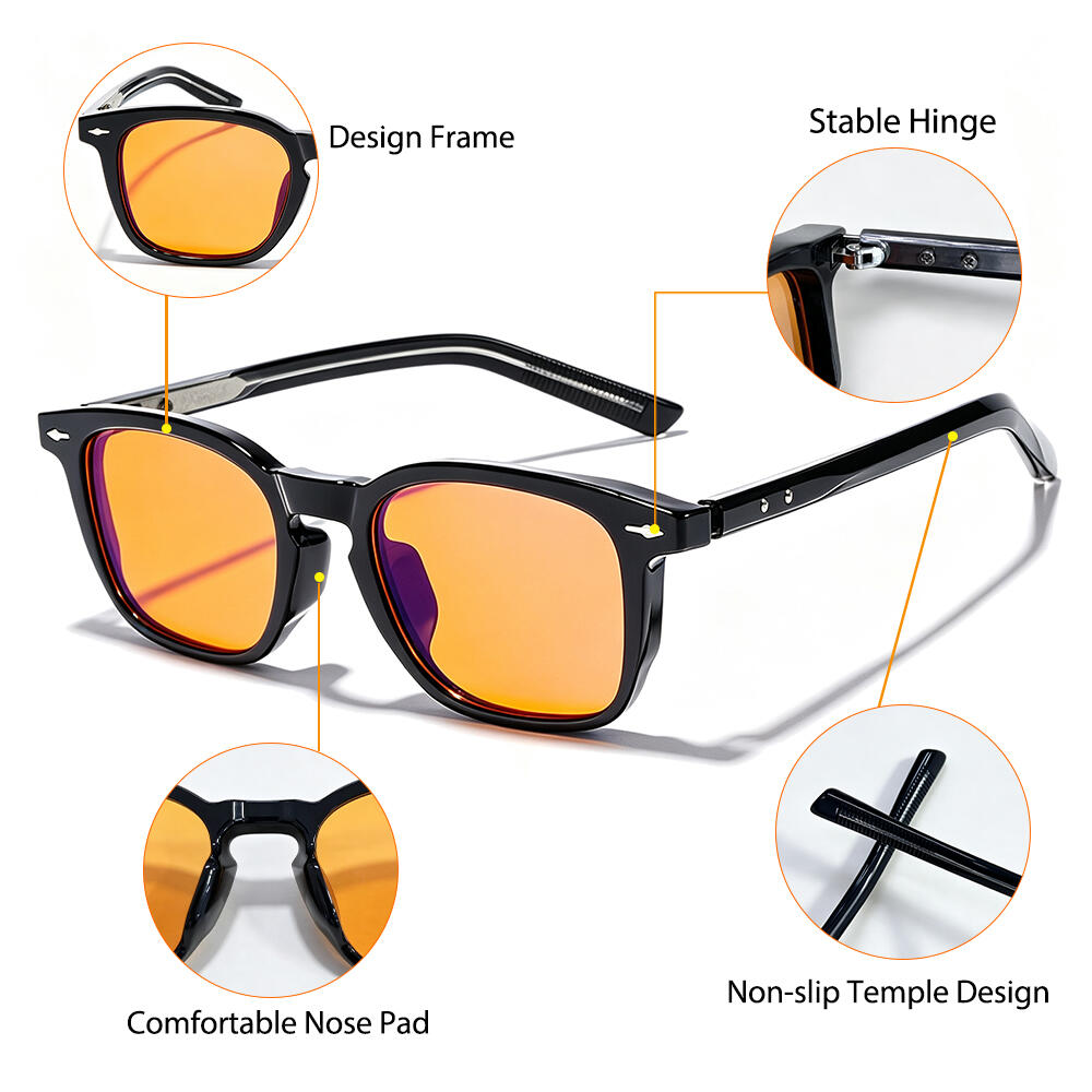 HBK Herren Gaming-Brille mit 9 – Anti Blue Light Film Bewertung und Preis